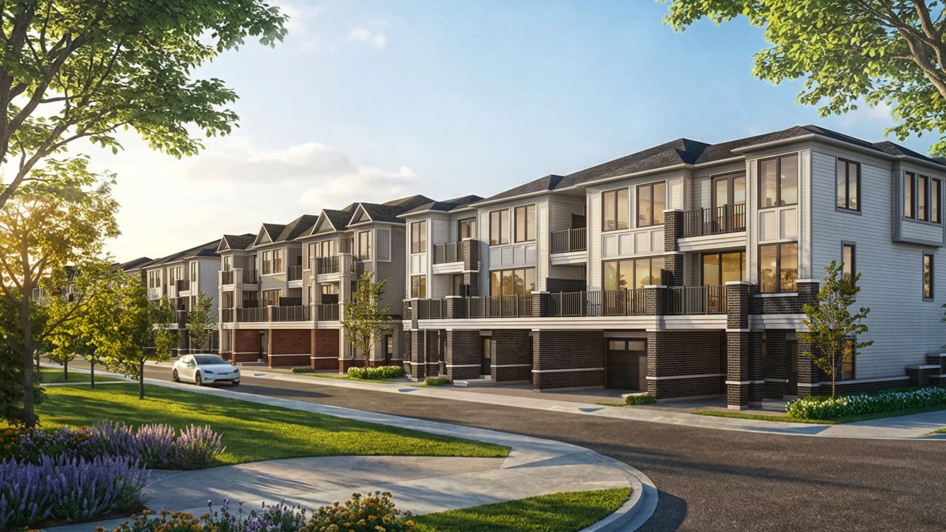 The Valleys of Thornhill — 2-car garage freehold townhomes in Thornhill, Ontario